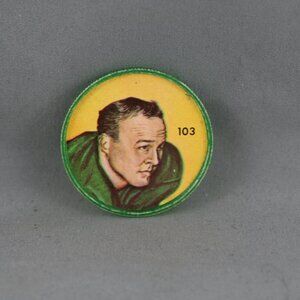 Nallys Chips(1963) - CFL Picture Disc Bill Mitchell Edmonton Eskimos -103 of 150